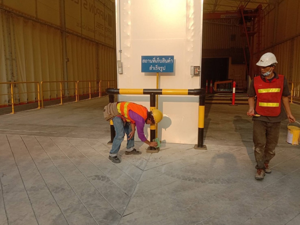 ติดตั้งรั้วนิรภัยโรงงาน